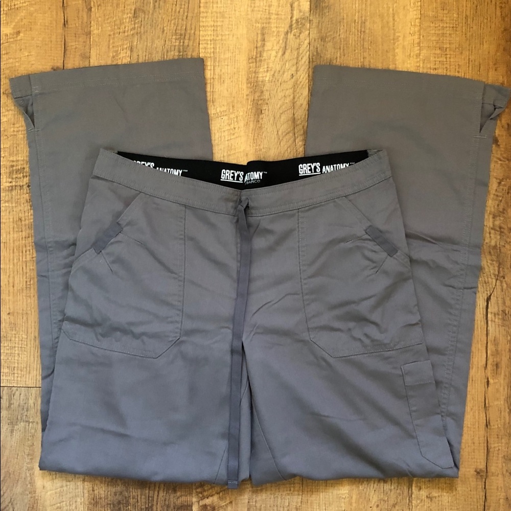 GREY’S ANATOMY Medical Uniform Elastic Scrub Pant - Gray, Medium